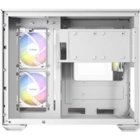 Antec CX600M Trio White Mini Tower Case - Triple Tempered Glass ARGB Antec CX600M Trio White Mini Tower Case - Triple Tempered Glass ARGB